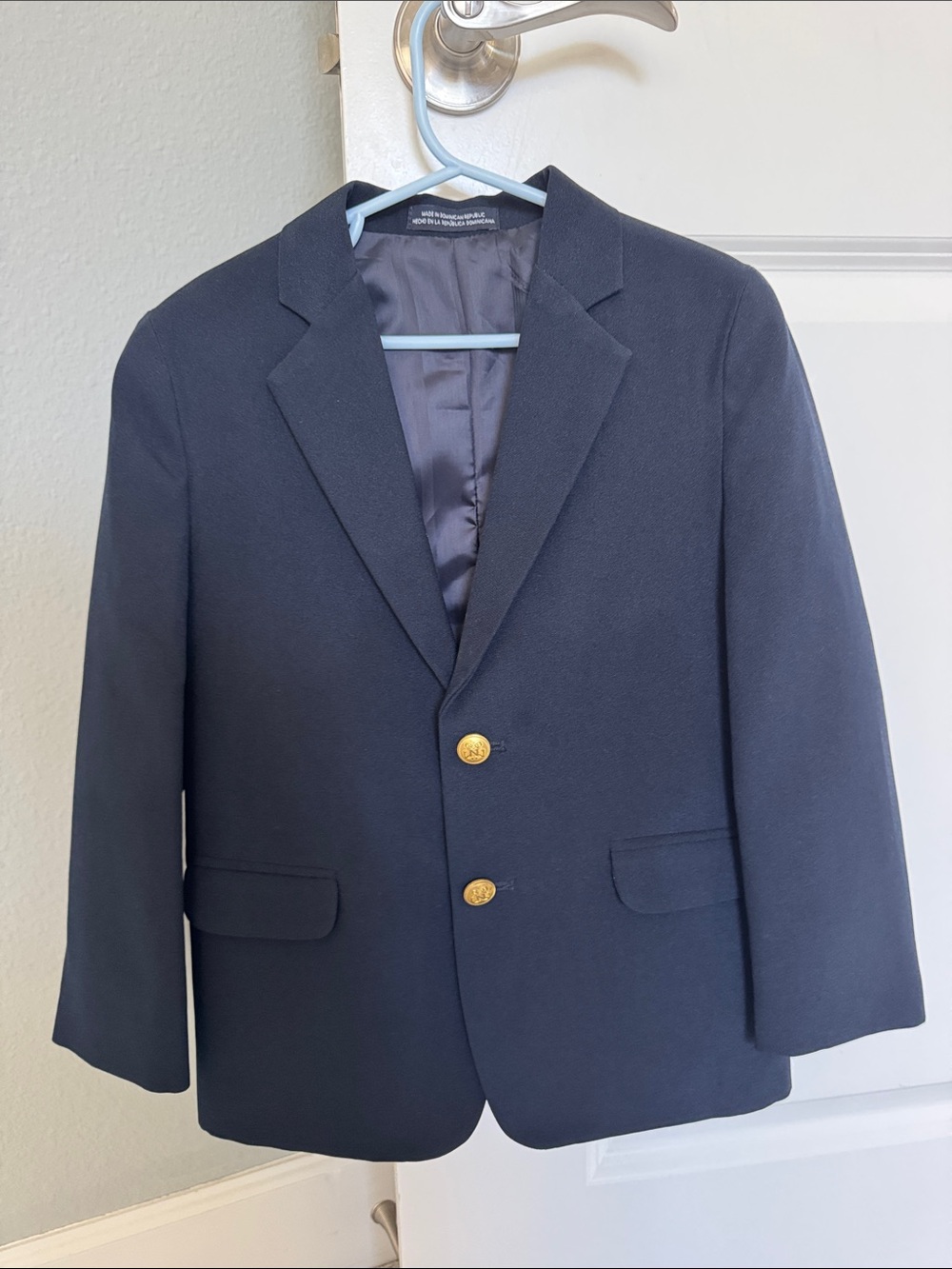 Nautica Navy Blazer with Gold Buttons